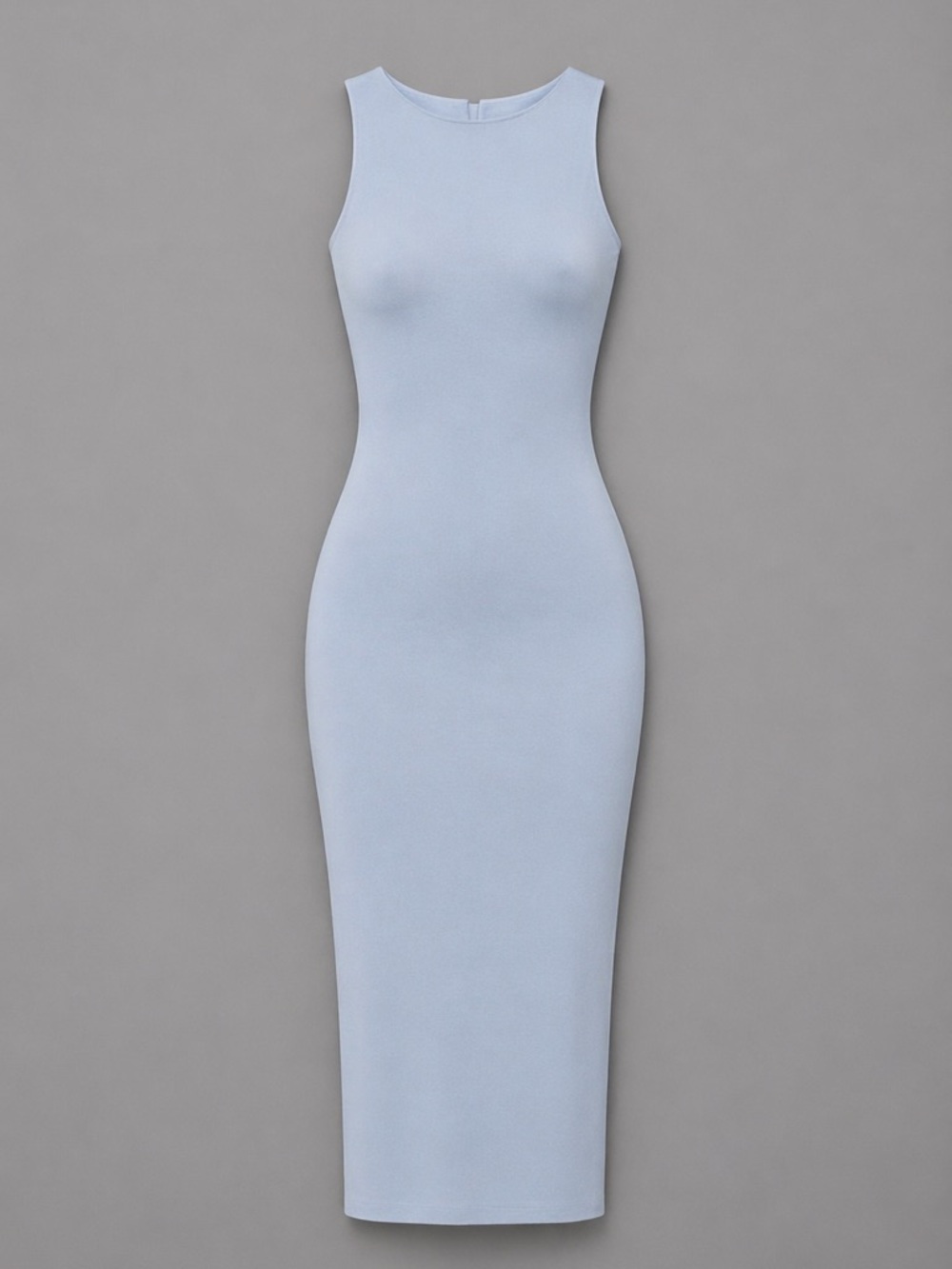 Naked Wardrobe Blue sleeveless maxi